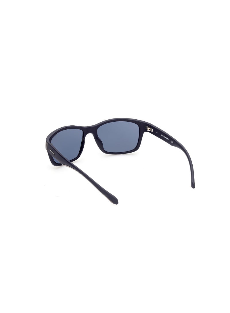 SKECHERS Full Rim Square Male Sunglass Se611791V58 - Image 3