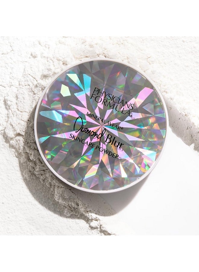 Physicians Formula Mineral Wear®Diamond Blur Skincare Cushion Powder, Blurring & Pore Diffusing Long Lasting Matte Finish Face Powder, Talc-Free- Translucent - Image 1