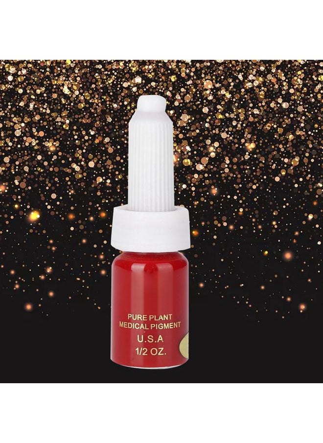 Thoraya - Semi permanent Tattoo Ink Natural Plant Lip Eyebrow Eyeliner Tattoo Pigment Longlasting Ink Red - Image 1