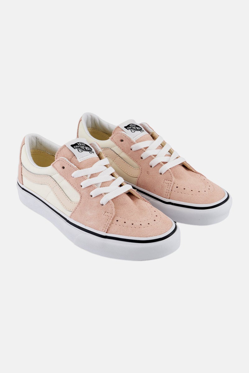 VANS Women Sk8 Low Lace Up Shoes, Pink - Image 1