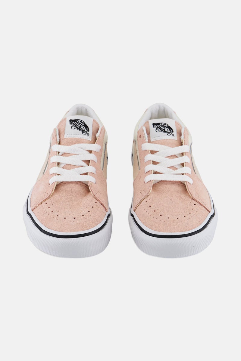 VANS Women Sk8 Low Lace Up Shoes, Pink - Image 3