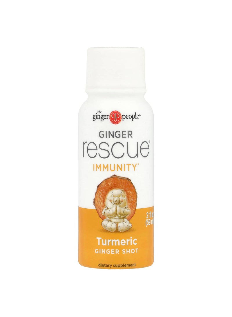Ginger Rescue® Shot, Turmeric, 2 fl oz (59 ml)