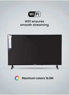 KRYPTON 32 Inch HD Smart LED TV With Remote Control, HDMI And USB Ports, Head Phone Jack, PC Audio In ,Wi-Fi, Android 14.0 With Netflix, YouTube Etc,KLED3227SHD Black  - Image 5