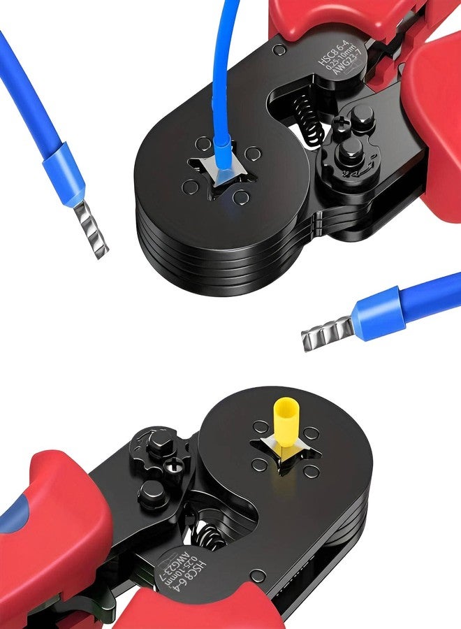أم موبيل مجموعة أدوات تجعيد أطراف الأسلاك MMOBIEL، 1250 قطعة، AWG23-7، مجموعة أدوات سقاطة احترافية ذاتية التعديل، مجموعة كماشة تجعيد مع أطراف أسلاك، موصلات تجعيد، أطراف أسلاك - Image 4