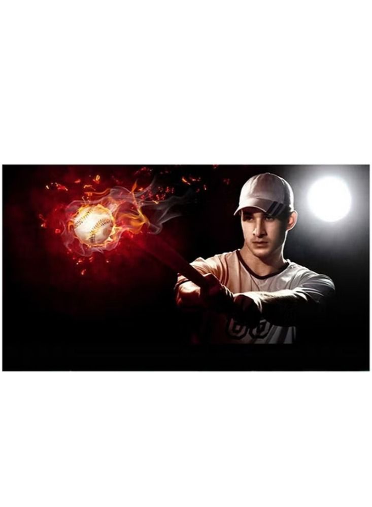 Dreamzon مضرب بيسبول 25 بوصة من سبائك الألمنيوم سميك عصا بيسبول بار للدفاع المنزلي - Image 3