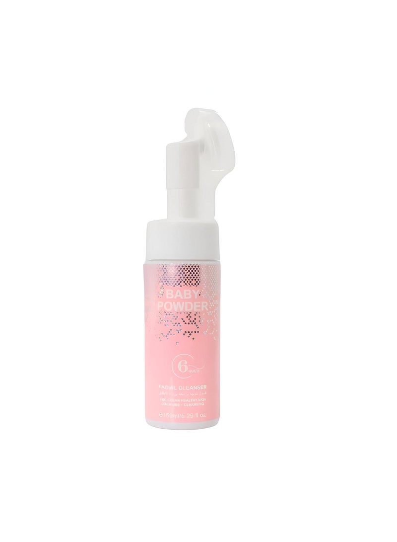 6 BEAUTY 6 Beauty Baby Powder Facial Cleanser, 150ml