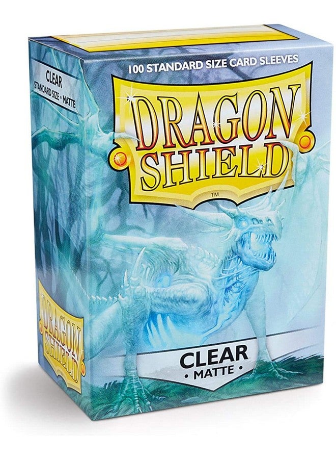 dragon shield أكمام واقية شفافة غير لامعة مكونة من 100 قطعة في صندوق بالحجم القياسي لـ Magic He Gathering (66X91 مم) - Image 1