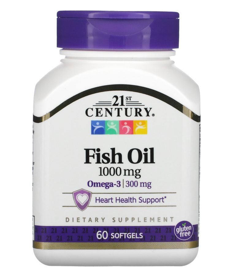 Fish Oil 1000 mg 60 Softgels