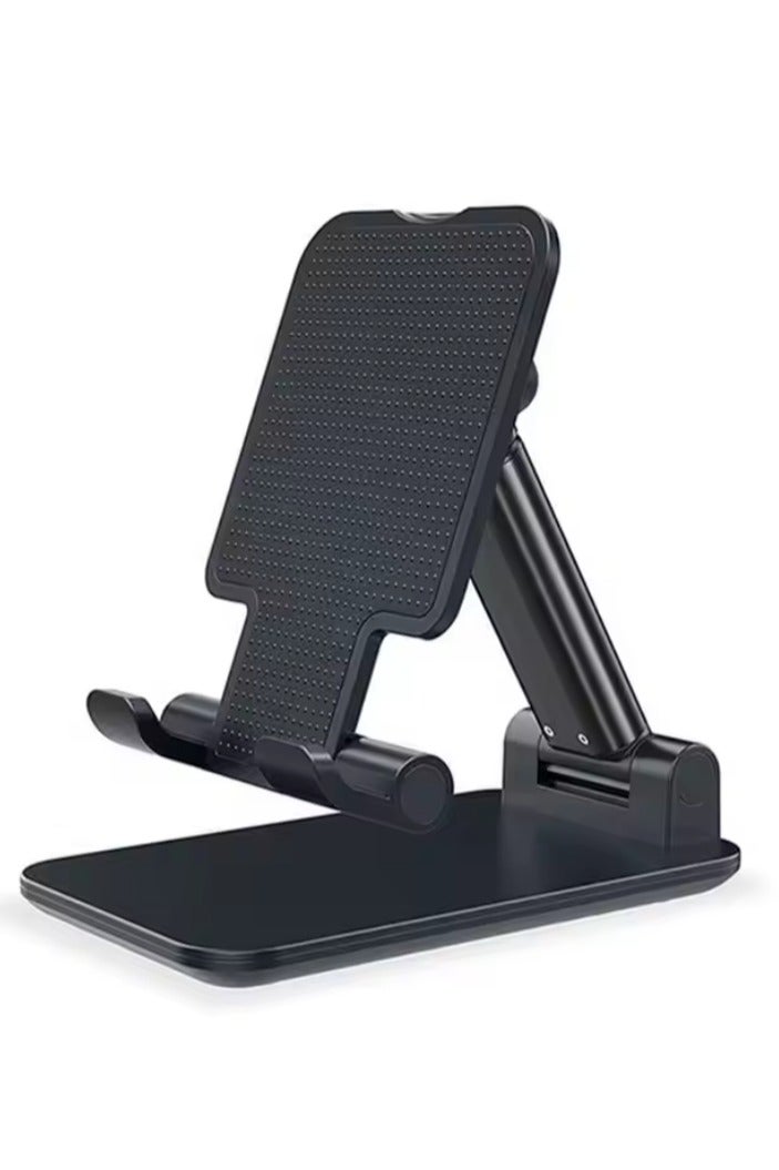 Folding Desktop Phone Stand Black - Image 4