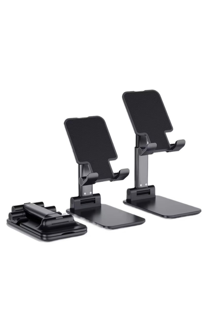 Folding Desktop Phone Stand Black - Image 3