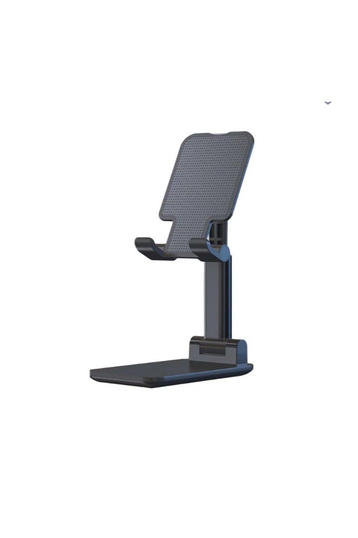 Folding Desktop Phone Stand Black - Image 1