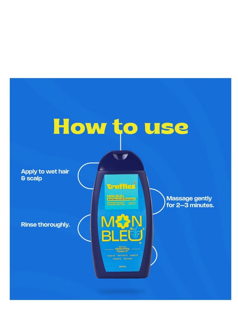 Truffles Mon Bleu Anti-Dandruff shampoo - Image 4