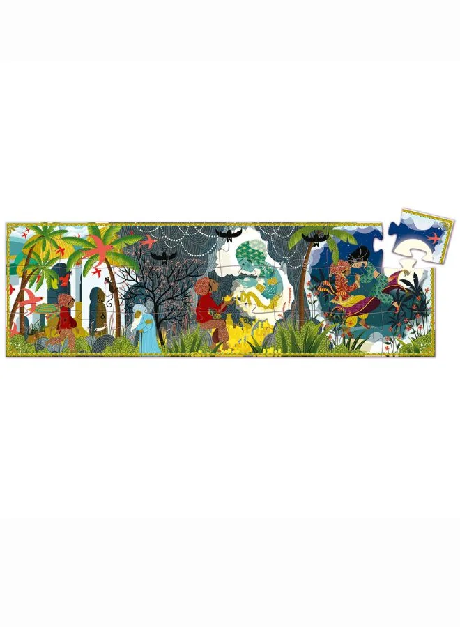 DJECO Aladdin Silhouette Puzzle - 24Pcs