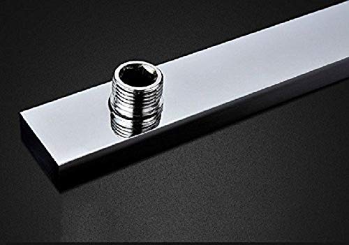 RSP Quality bit® Square Shower Arm with Wall Flange, Chrome Finish (18-INCH) - Image 3