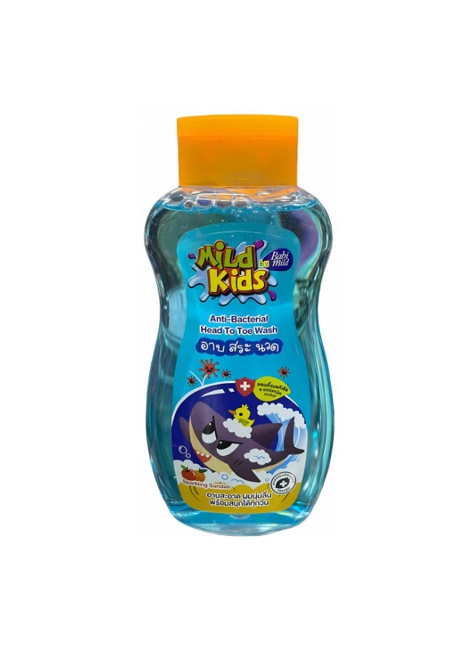 BABIMILD Babi Mild Kids Anti Bacterial Head-to-Toe Wash, 200 ml - Image 1