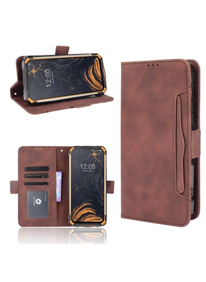 Zaboon Case For Doogee S88 Plus / S88 Pro Skin Feel Calf Pattern Horizontal Flip Leather Case with Holder & Card Slots & Photo Frame  - Image 1