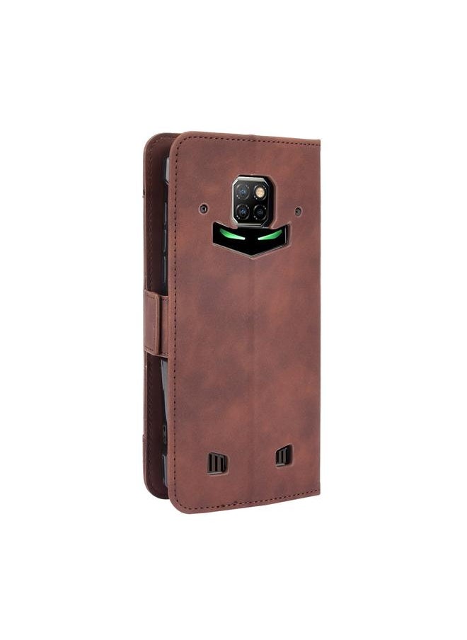 Zaboon Case For Doogee S88 Plus / S88 Pro Skin Feel Calf Pattern Horizontal Flip Leather Case with Holder & Card Slots & Photo Frame  - Image 4