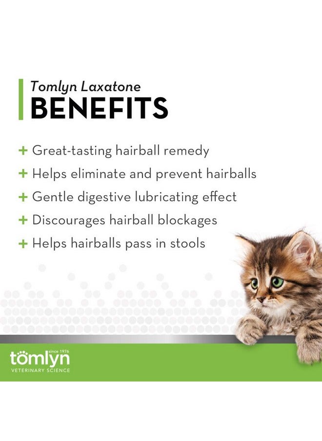 TOMLYN Laxatone Tuna-Flavored Hairball Remedy Gel for Cats and Kittens, 4.25oz - Pack of 2 - pzsku/Z3927802335A7A4256EA4Z/45/_/1737032086/95273319-17db-46f3-8595-cebac7b2187f