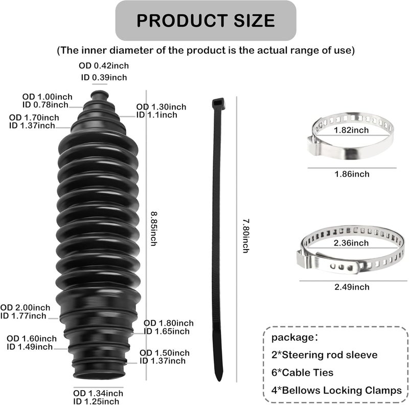 wedfish Car Rack and Pinion Boot Tool Kit - Image 2