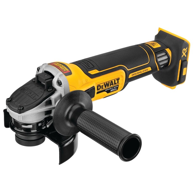 DEWALT 20V MAX* XR Angle Grinder with Kickback Brake, Slide Switch, 4-1/2-Inch, Tool Only (DCG405B) - Image 1