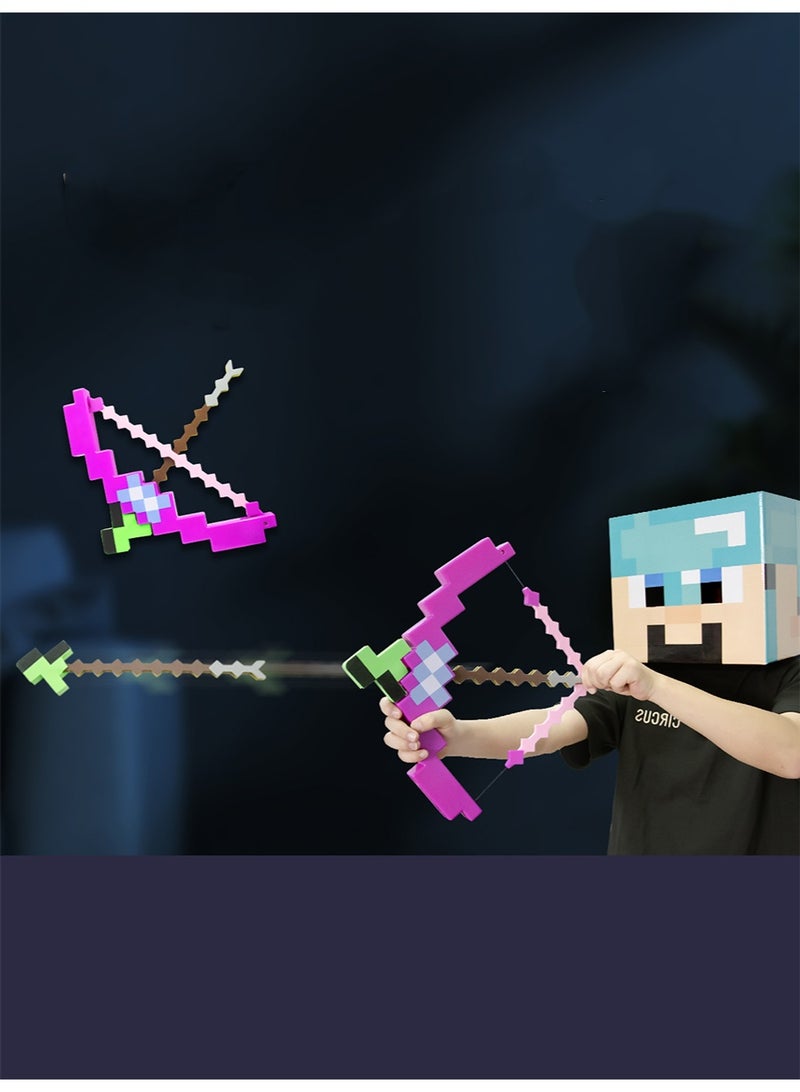 Minecraft Toys, Ultimate Bow & Arrow Set, Kid-Sized Accessory for Pretend Play & Costumes Inspired by The Video Game - Image 2