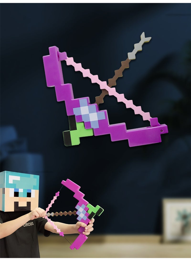 Minecraft Toys, Ultimate Bow & Arrow Set, Kid-Sized Accessory for Pretend Play & Costumes Inspired by The Video Game - Image 1