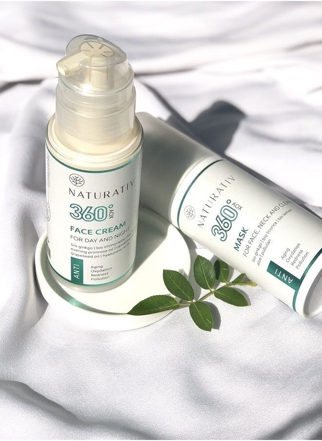 360° AOX Cleasing Milk for Face, Neck and Cleavage