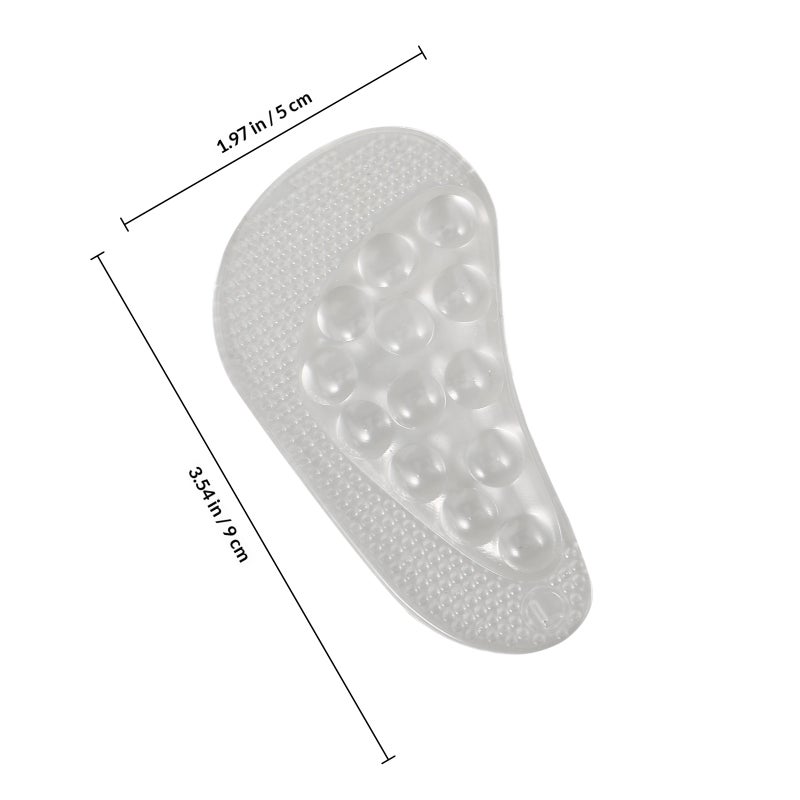 1 Pair Metatarsal Support for Women Foot Cushion Support Shoe Inserts High Heel Insoles Forefoot Support - Image 2