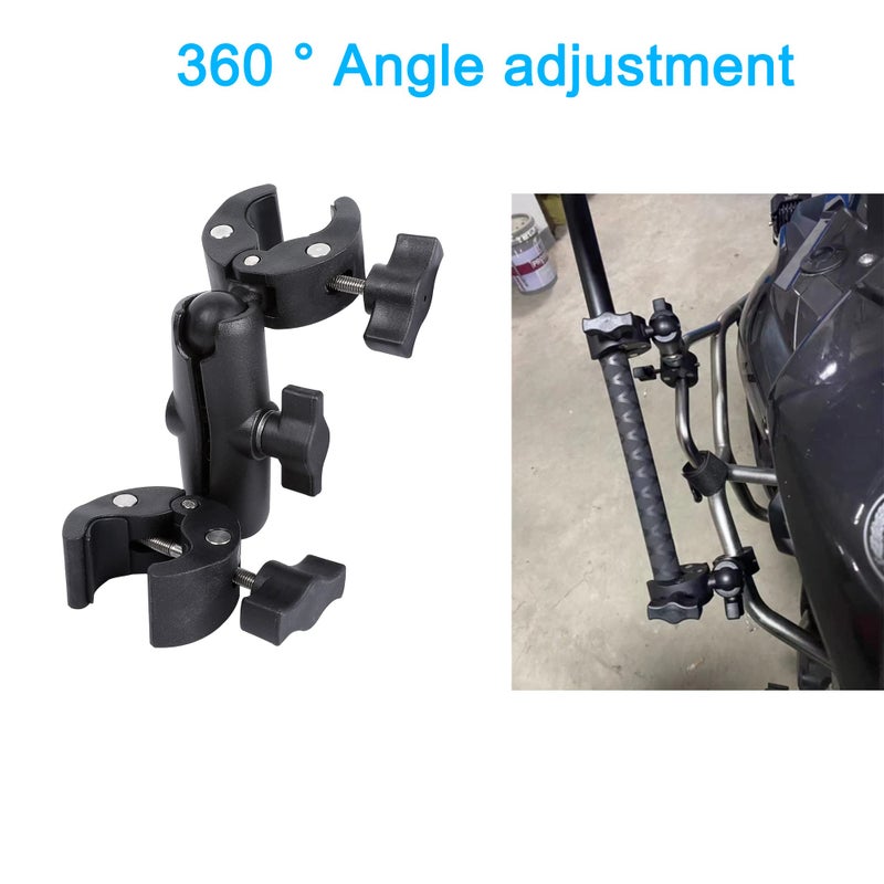 PellKing Motorcycle Bike Handlebar Clamp Mount and 61" Invisible Selfie Stick for Insta360 X5 X4 X3 X2 X ONE RS R GO 3 Camera - Image 5