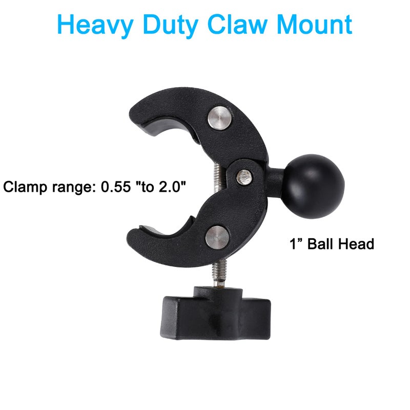 PellKing Motorcycle Bike Handlebar Clamp Mount and 61" Invisible Selfie Stick for Insta360 X5 X4 X3 X2 X ONE RS R GO 3 Camera - Image 2