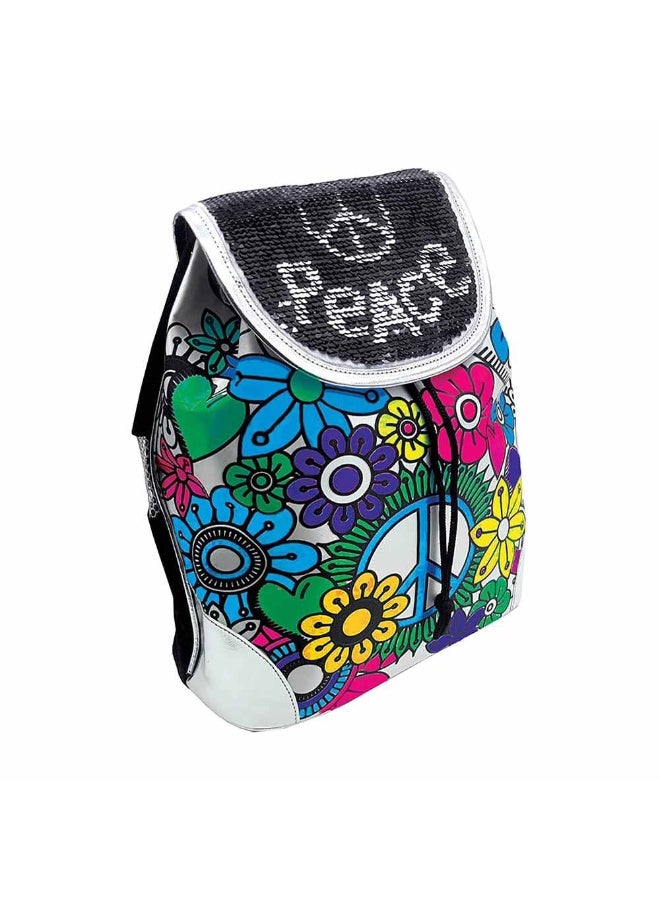 FASHION TIME Fashion Time Reversible Sequins Backpack  - Image 2