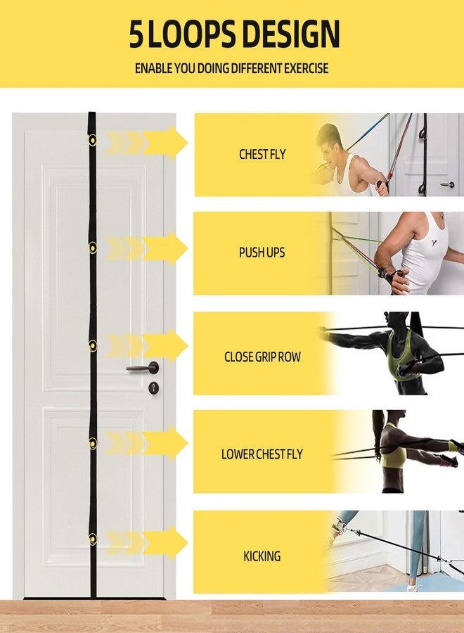 KANGFITER Non-Slip Door Anchor Strap and Resistance Bands with Handles - Image 5