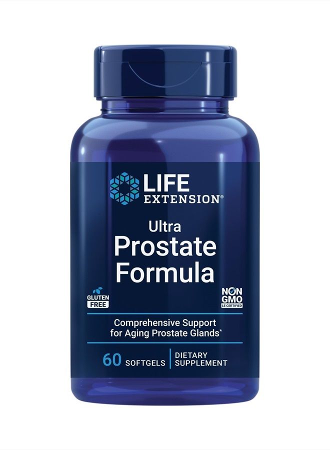 Life Extension تركيبة Ultra Prostate Formula من Life Extension، 60 كبسولة هلامية (عبوة واحدة) - Image 3
