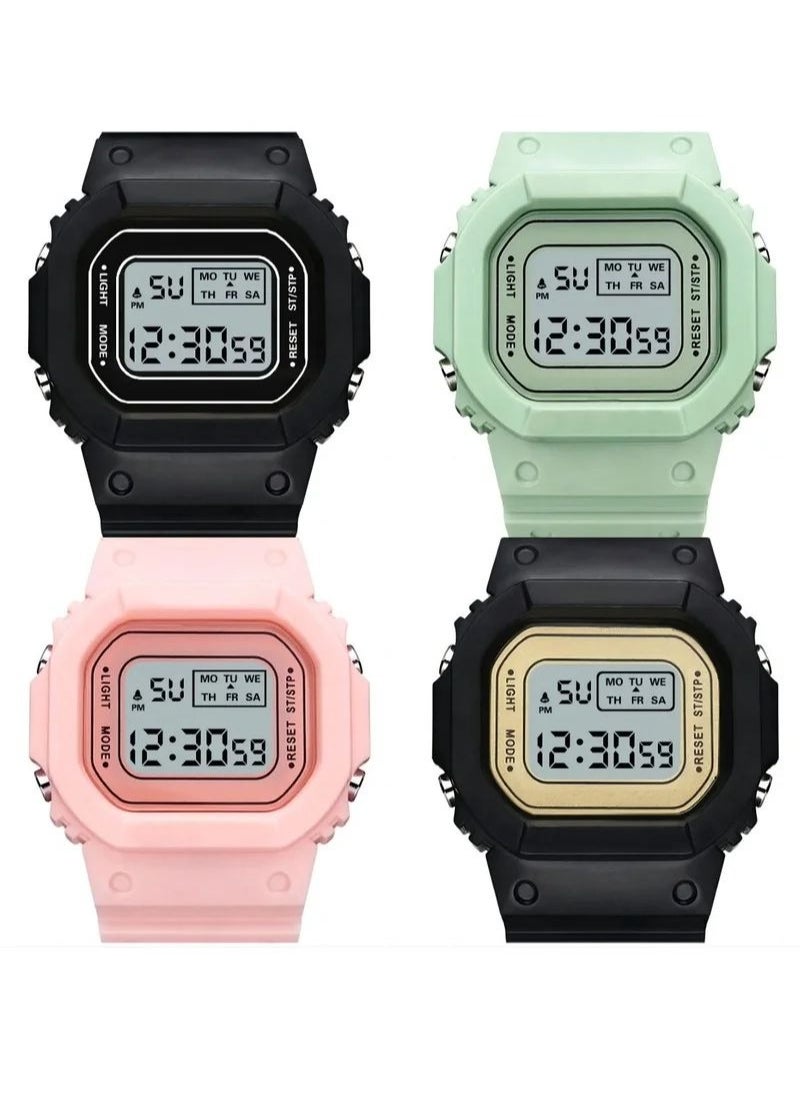 4Pcs Kids Water Resistant Digital Watch - pzsku/Z3927E543019A4535571DZ/45/_/1709021326/032ca442-e726-49f1-8e3e-f6b09d31404f