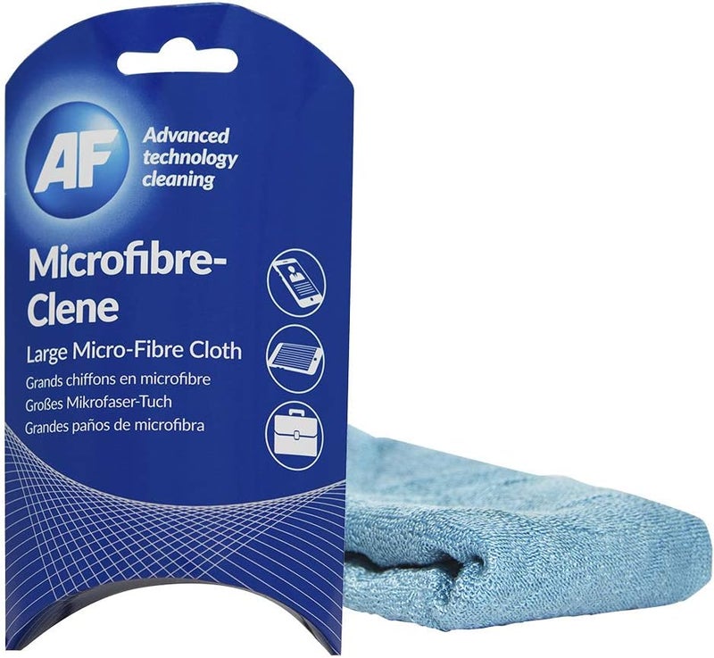 AF Microfibre Cleaning Cloth - Large Soft & Absorbent Cloth for Polishing Glass and Screens - Image 1