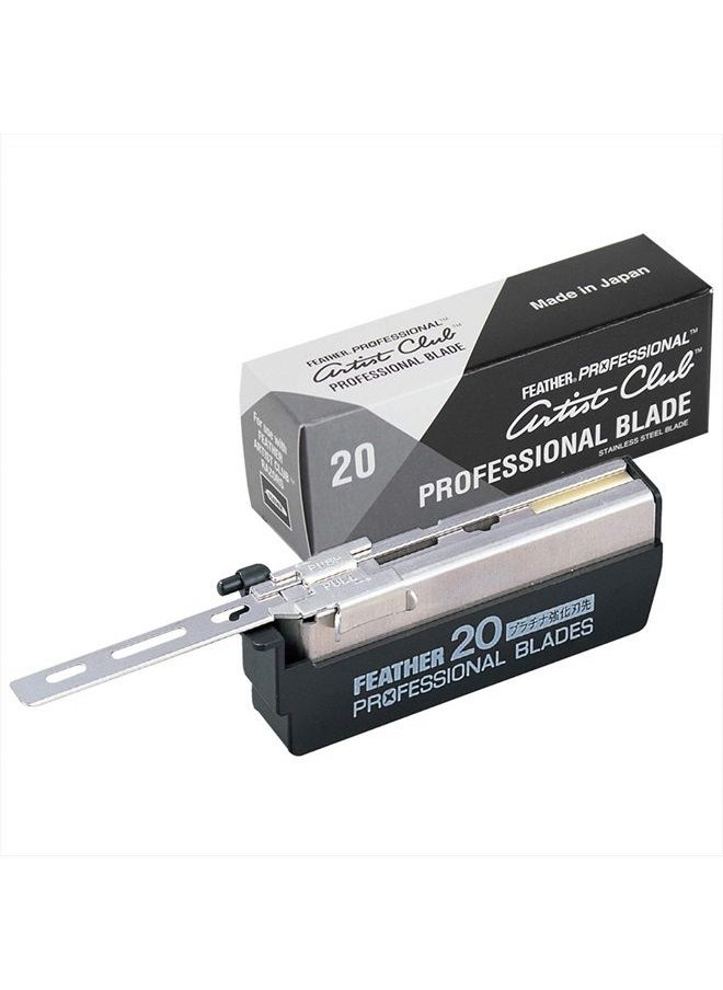 Feather Artist Club Pro Razor Blades 20 Count  - Image 1