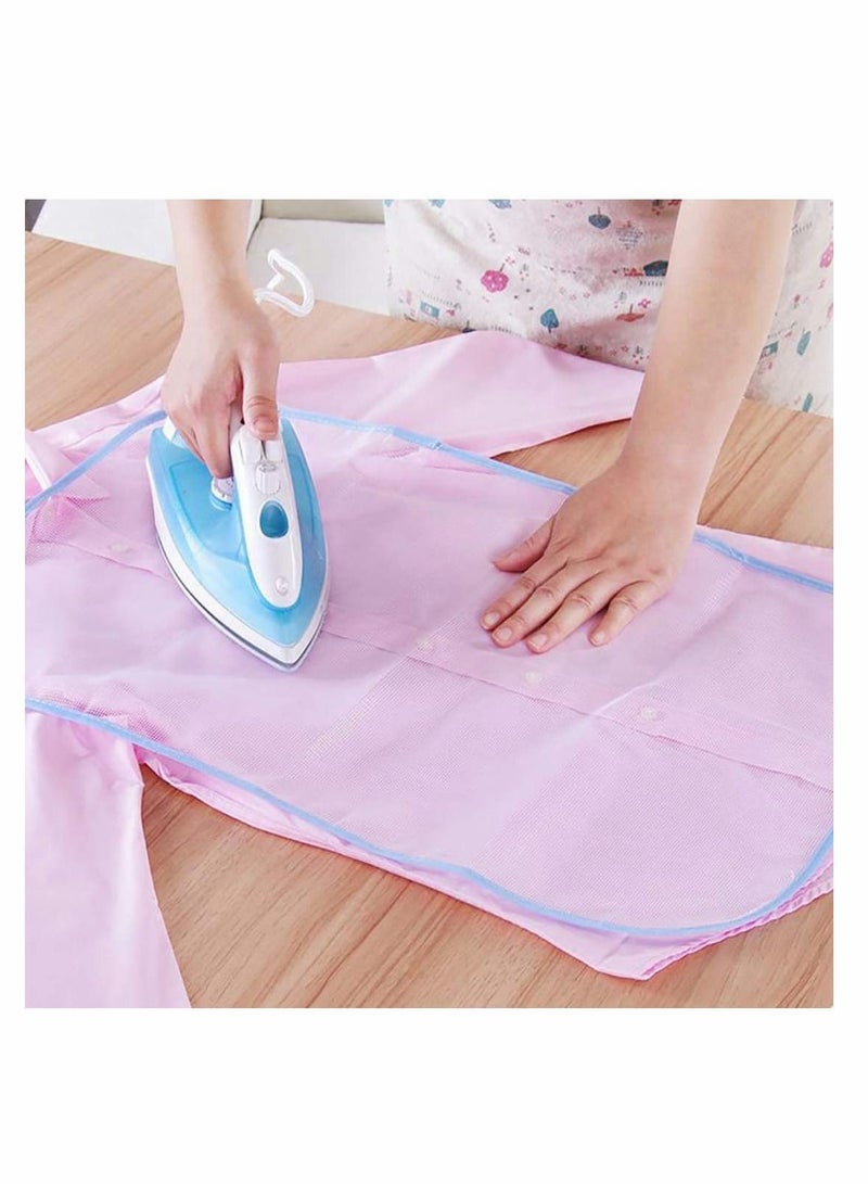 Y&D Protective Ironing Mesh, 5 Pcs Heat Resistant Cloth Insulation Pad Home Mat, for Scorch-Saving Protector  - Image 2