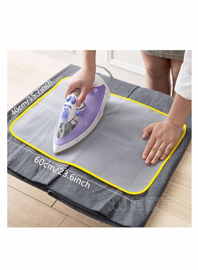 Y&D Protective Ironing Mesh, 5 Pcs Heat Resistant Cloth Insulation Pad Home Mat, for Scorch-Saving Protector  - Image 5