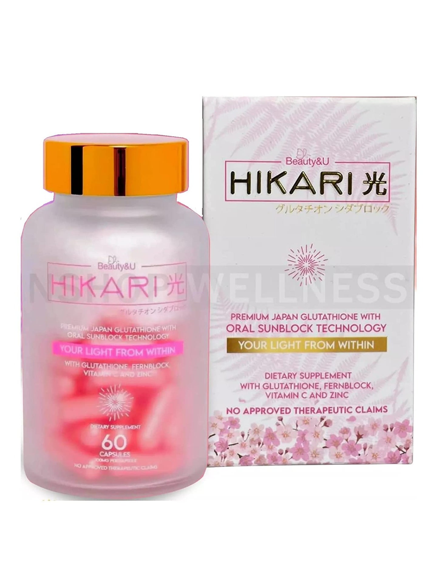Hikari BEAUTY & HIKARI ULTRA PREMIUM JAPANESE GLUTATHIONE | Best Price KSA