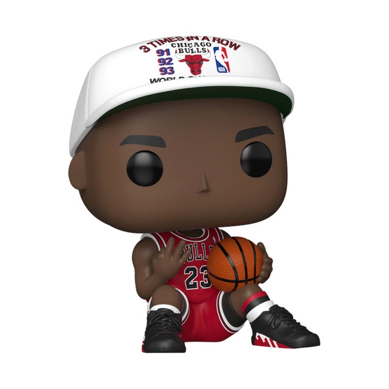 Funko Pop! Basketball: NBA Bulls - Michael Jordan (3 Times in a Row) - NBA - Collectable Vinyl Figure - Gift Idea - Official Merchandise - Toys for Kids & Adults - Image 1
