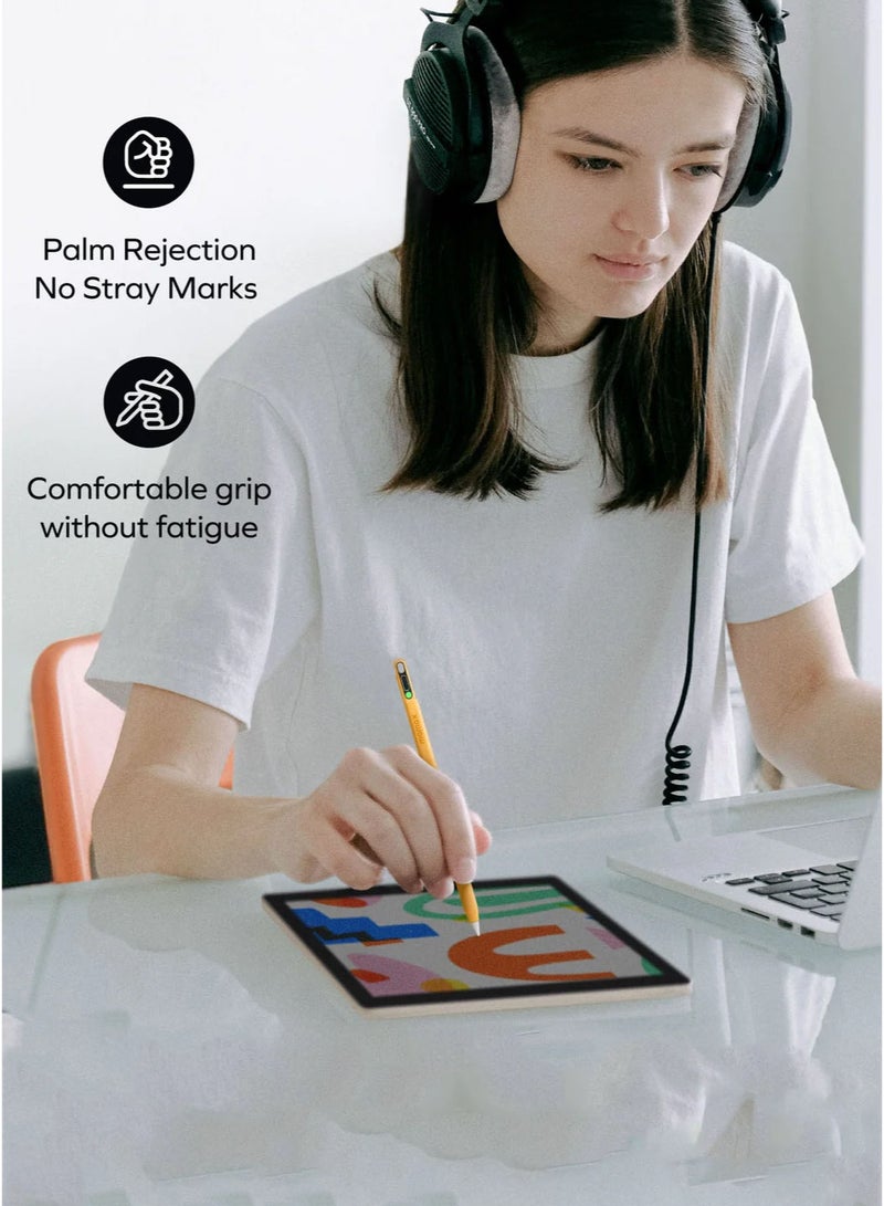 Momax قلم ستايلس نشط مغناطيسي MAG Link Pop لجهاز iPad شحن سهل عبر USB-C (غير متوافق مع الشحن اللاسلكي) - رمادي - Image 2