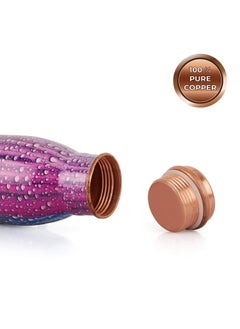 Cello Cello Cop- Pura Good Earth Copper Bottle, 1000 Ml, Dew, Set of 1  - Image 5