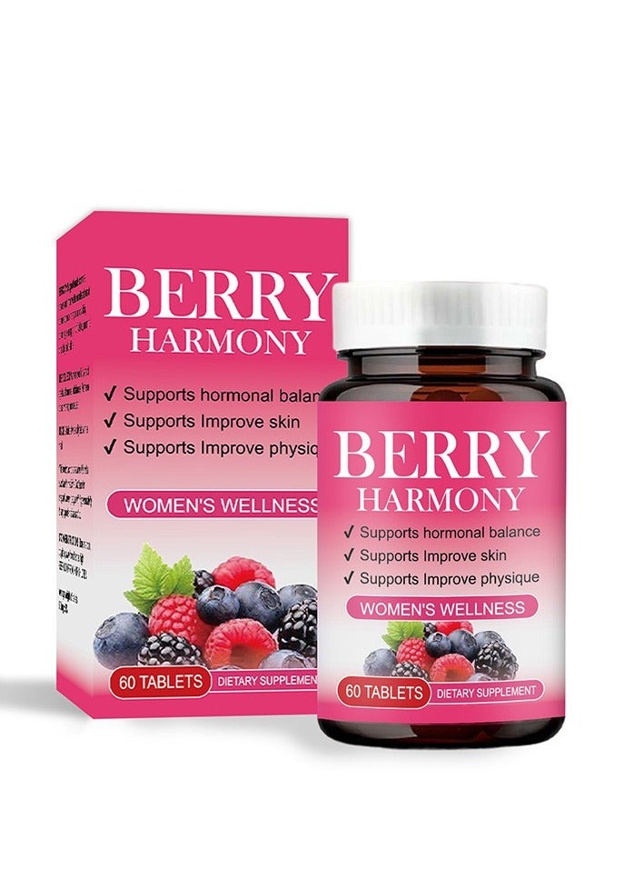 Berry Harmony Women Wellness Balance Female Hormones 60 Tablets - Image 1