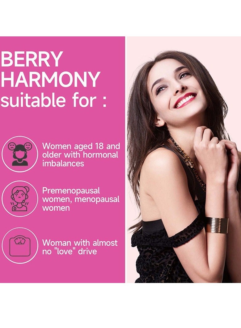 Berry Harmony Women Wellness Balance Female Hormones 60 Tablets - Image 5