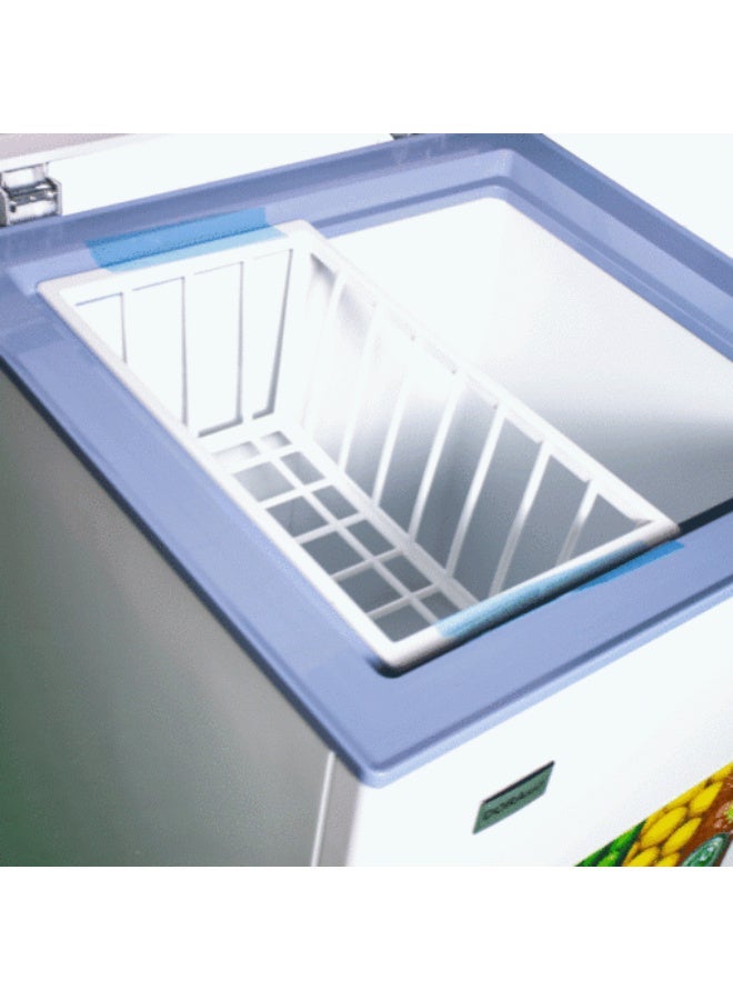 Dora Sat Chest Freezer - 3.5 cu. ft. - White - DS100FW - Image 2