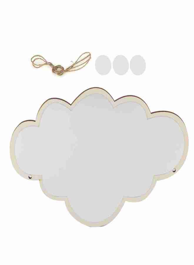 Nordic Acrylic Decorative Mirror Wall Sticker Decal Children Kids Room Art Home Decor #Cloud - Image 1