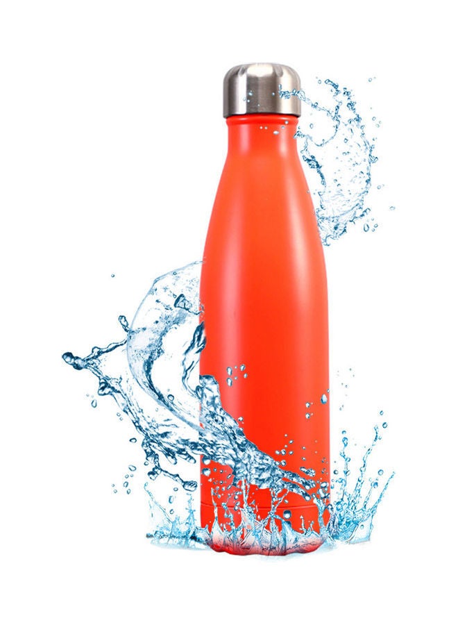 NIBEMINENT 500ML Stainless Steel Vacuum Insulated Water Bottle Cola Shape Keep 12 Hours Cold & Hot Reusable Metal Leak-Proof Sports Flask 28*8*9cm - Image 1