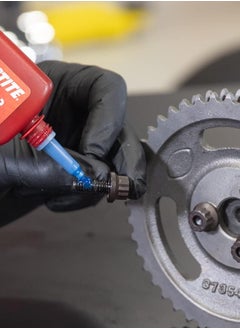 Loctite LOCTITE 243 Thread lock Medium-Strength, Oil Tolerant, High-Temperature, Anaerobic, General Purpose | Blue, 50 ml Red Bottle  - Image 4