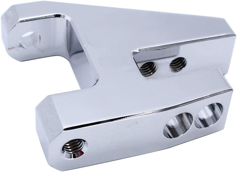 TAKPART Polished Aluminum Alternator Bracket Kit for Chevy SBC 350 Short Water Pump - Image 4