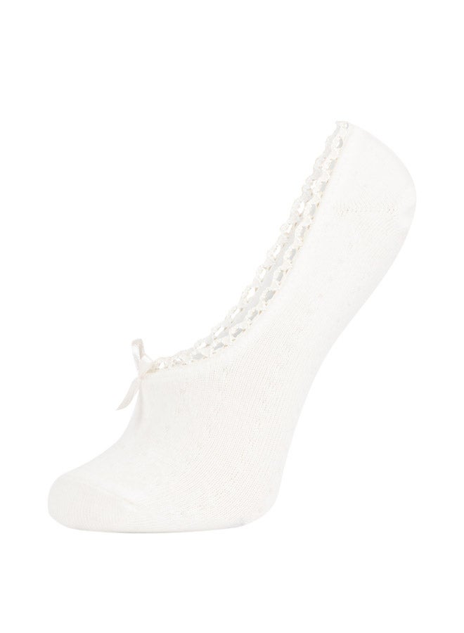 DeFacto Woman Footsie Low Cut Socks - 3 Pack  - Image 3